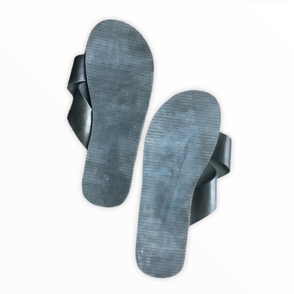 H&M Men’s Criss Cross Slides Size 10.5 - Picture 4 of 6